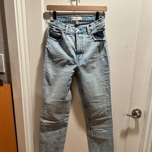 Abercrombie & Fitch Men's Denim Jeans in Light Blue